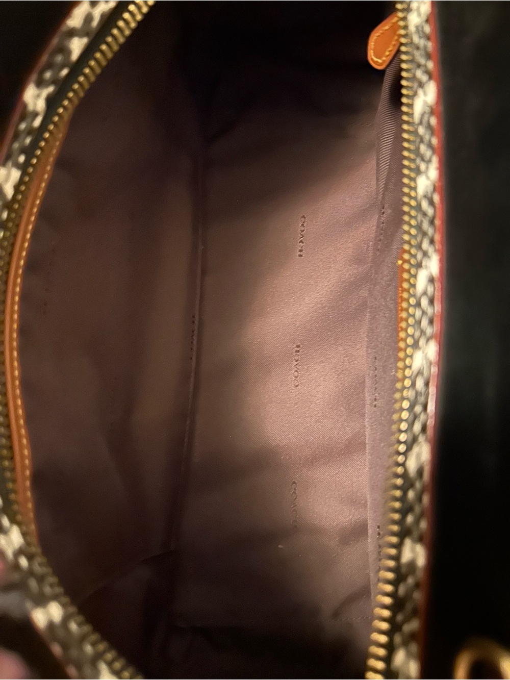 Coach Dreamer 36 With Snakeskin Trim part of rare coach collection - Picture 10 of 13